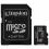   Micro SD32 Gb Kingston Class10 + SD  UHS-I Canvas Select up to 100MB/s [SDCS2/32GB]