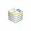 Блок для записи на склейке OfficeSpace 9*9*9 см, цветной, 1000л_КБ9-10 Цп
